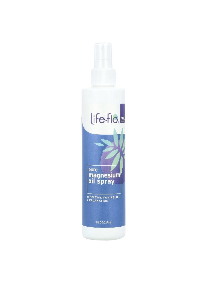 Life-flo Life-flo, Pure Magnesium Oil Spray, 8 fl oz (237 ml)  - Image 1