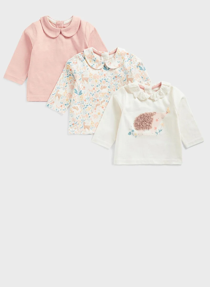 mothercare Infant 3 Pack Assorted Top