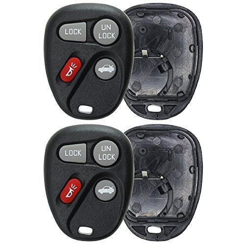 KeylessOption Just the Case Keyless Entry Remote Key Fob Shell For 16245100-29, 16263074-99 (Pack of 2) - Image 2