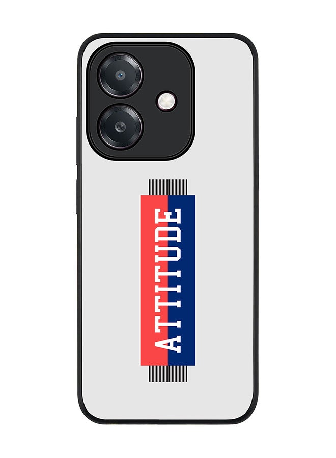 Stylizedd For Oppo A60 5G / A3 5G / A3x 5G Case,Slim fit Camera Protection, Shockproof Thin Phone cover - Attitue - Image 1