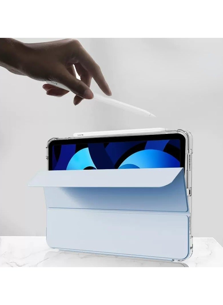 عام حقيبة ثلاثية الطي متوافقة مع جهاز Honor MagicPad 2 2024 (بحجم 12.3 بوصة) من سلسلة Unid، مع دعم للقلم ووظيفة النوم التلقائي والاستيقاظ لجهاز Magic Pad 2 بحجم 12.3 بوصة. - Image 4