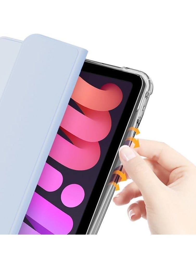 عام حقيبة ثلاثية الطي متوافقة مع جهاز Honor MagicPad 2 2024 (بحجم 12.3 بوصة) من سلسلة Unid، مع دعم للقلم ووظيفة النوم التلقائي والاستيقاظ لجهاز Magic Pad 2 بحجم 12.3 بوصة. - Image 5