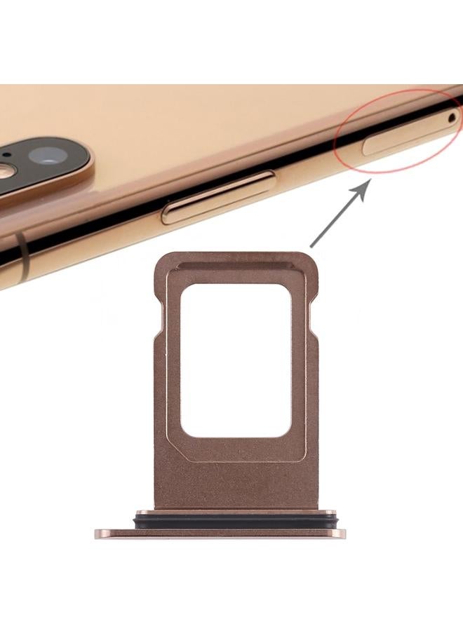 erorex Double SIM Card Tray for iPhone XS Max (Double SIM Card)(Gold) - Image 1