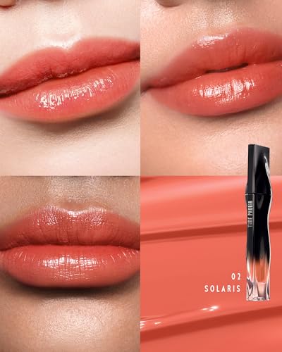 TIMEPHORIA Stellar Dust Lip Stain 02 Solaris, Transfer-Proof &Smudge-Proof Lip Gloss, Vibrant Orange Tinted Glossy Finish, High-Pigment Vibrant, Hydrating Lightweight Long-Lasting Lip Makeup for Women - Image 2