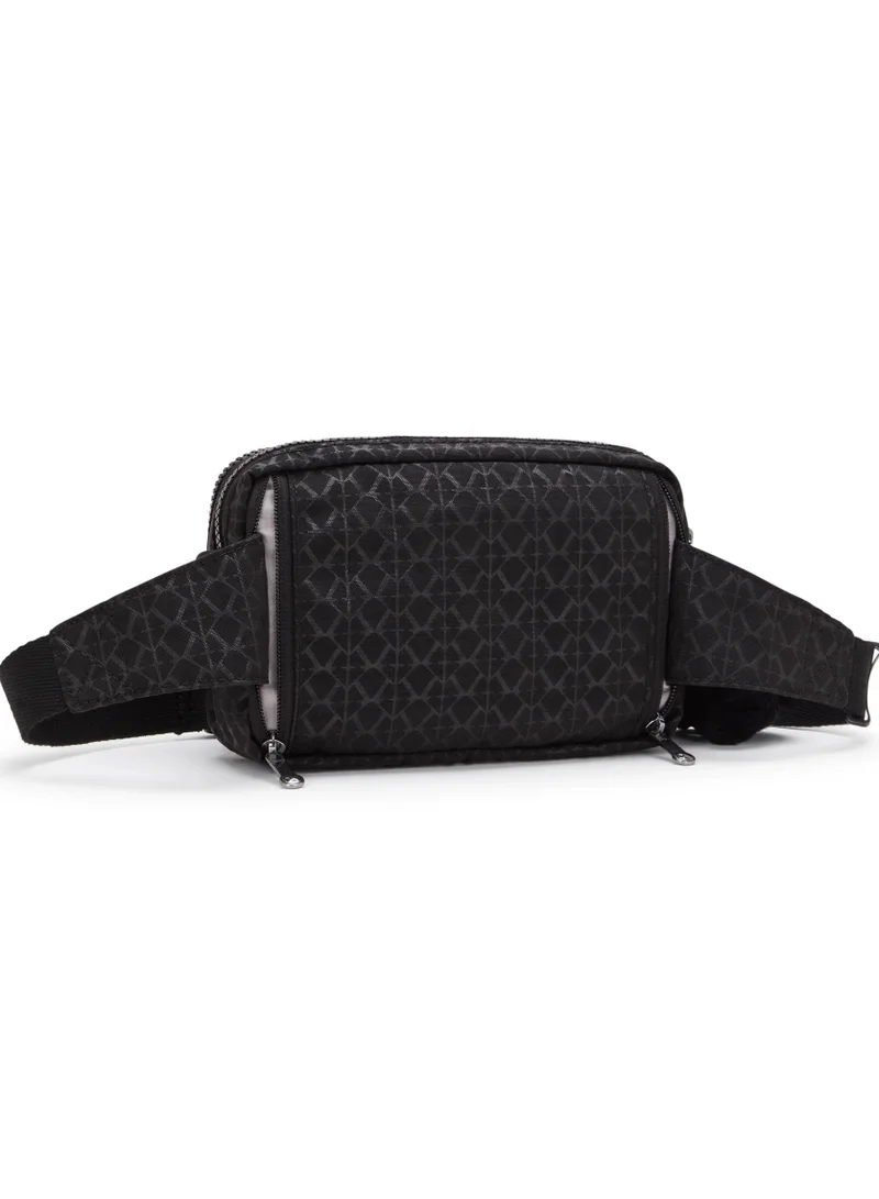 كيبلينغ Abanu Multi Small Crossbody Convertible To Waistbag With Removable Shoulder Strap - Signature Emb