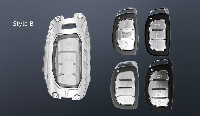 هيونداي غطاء مفتاح حديث لسيارات ix35 وإلنترا وميسترا ولانمودو ورينا وفيلوستر وغيرها - بتصميم عتيق - Image 3