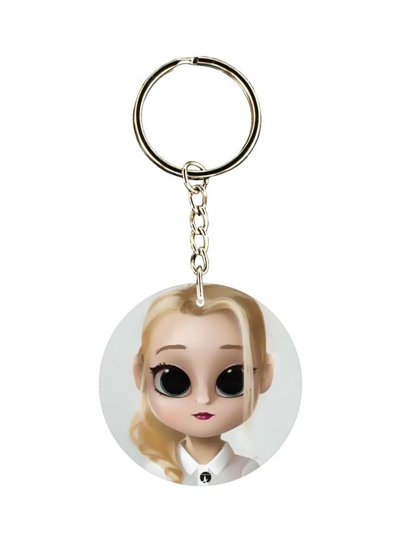 RKN Face Designed Keychain