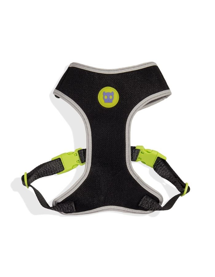 Zee.Dog Nox Adjustable Air Mesh Dog Harness – Medium | Reflective, Lightweight & Breathable - Image 1