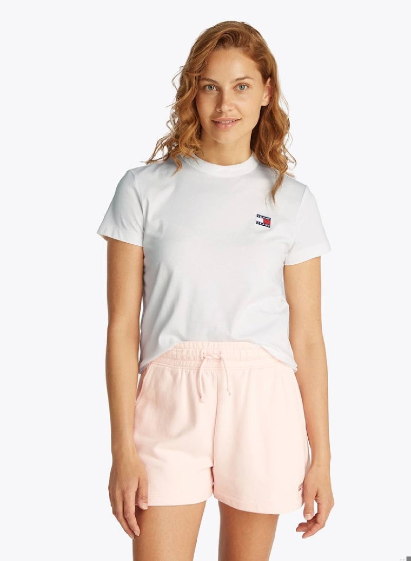 TOMMY JEANS Regular Fit Badge T-Shirt - Image 1