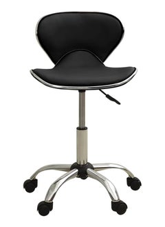 DubaiGallery Modern Kitchen Barstool Bar Chairs Round Velvet Seat with Backrest and Metal Legs, Breakfast Dining Stool for Kitchen Counter Comfy Bar Stool 1 Piece  - Image 2