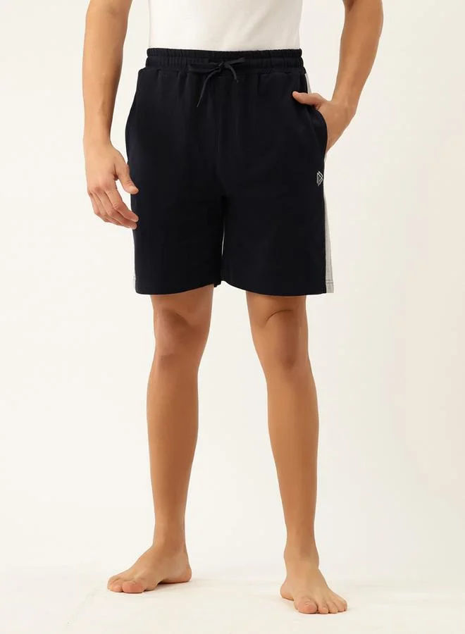 جون بلاير شورت قطن منزلي كحلي رجالي