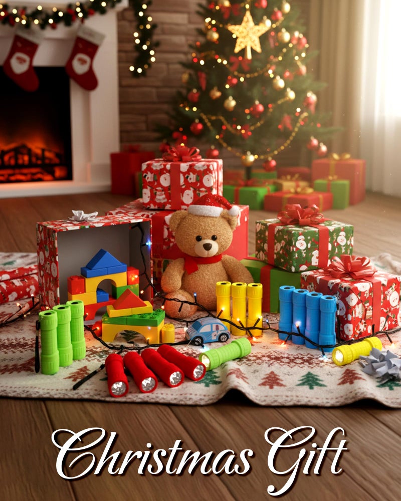 EverBrite 16-Pack Mini LED Flashlight Set - Assorted 4 Colors, 48 AAA Batteries Included, for Hurricane Supplies Party Favors, Kids Gift, Camping, Hiking etc - Image 2