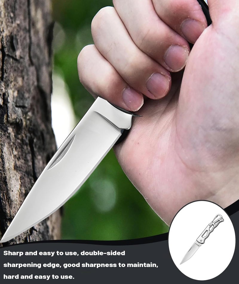 squishy Keychain Gadgets, Multifunctional Key Chain Gadgets for Men Daily Life, Compact Folding Tools Keychain for Outdoor Activities, Camping Tools, Car Owners - Image 3