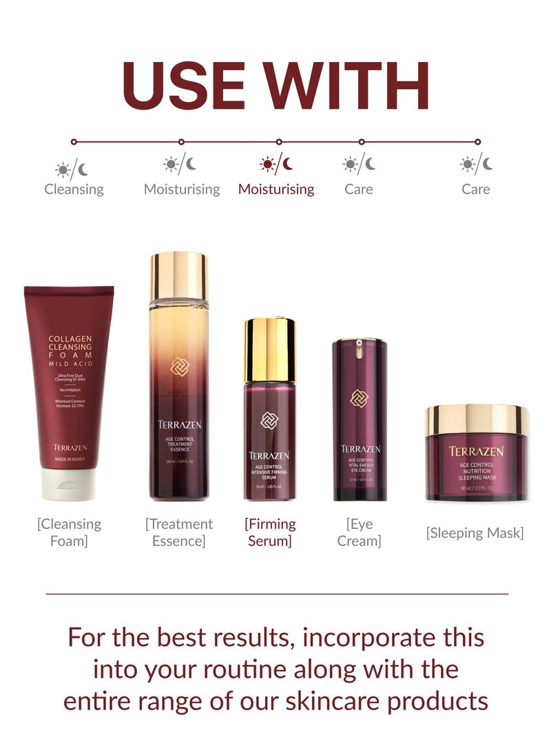 Terrazen - Korean Rejuvenating Face & Neck Serum - Skin Care Anti Aging Facial Brightening Serum - Wrinkle with Natural Ingredients & Collagen - Image 1
