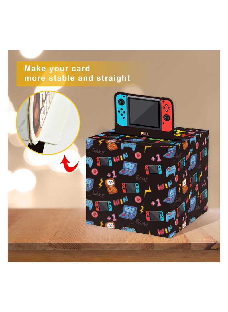 SYOSI Birthday Money Box, Pull Money Box for Cash Gift Money Pull Box for Cash Gift Happy Birthday Card and 35Pcs Transparent Bags - Fun Ways to Give Cash as A Gift, for Boys Girls Best Friend Kids  - Image 3