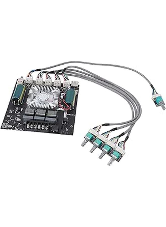 2 1 Channel Amplifier Board With Bass Treble Control TDA7498E Chip For DIY Home Audio - Image 1