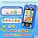 M SANMERSEN Dinosaur Kids Smart Phone for 36 Year Olds 28 Touchscreen Dual Camera 28 Learning Games MP3 Music Player 32GB SD Card Educational Toddler Phone Toy for Boys Girls - Image 4
