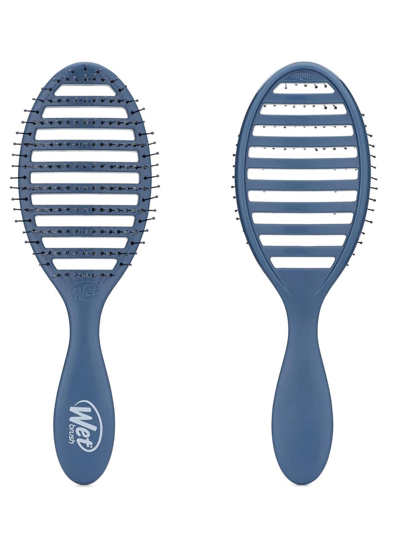 Wet Brush Speed ​​Dry Hair Brush Blue - Image 1