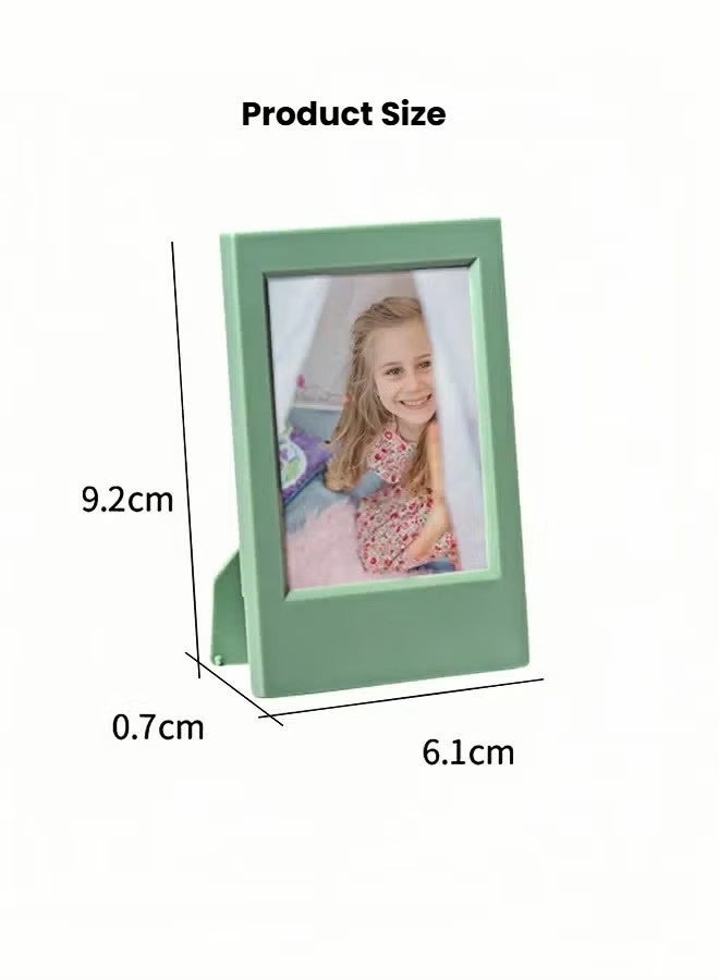 X-level 8 Colors Pack Picture Frame for Fujifilm Instant Film Cameras Instax Mini 12/11/9/8/7+/EVO Colorful Polaroid 2x3 Frame Tabletop Pictures Frames Camera & Photo Accessory Bundles - Image 2