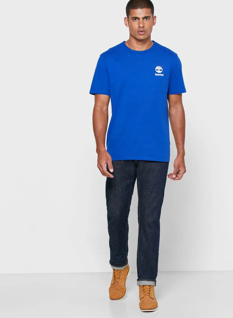 Timberland Box Tree Logo Graphic T-Shirt