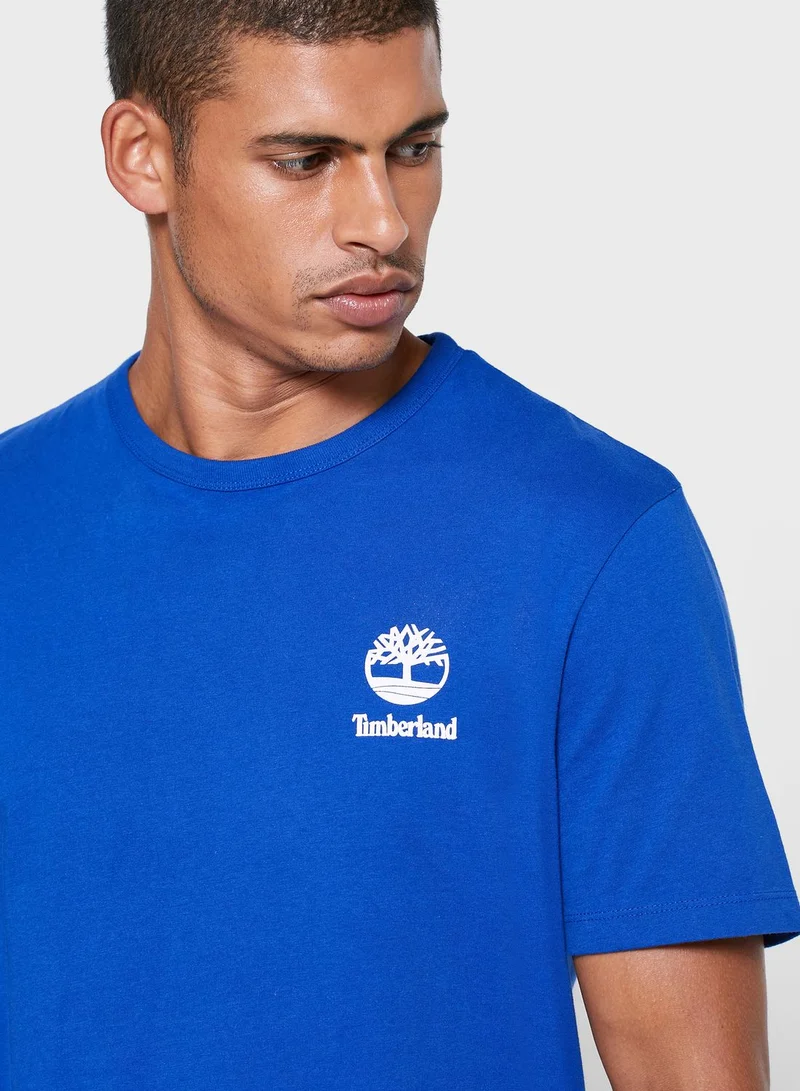Timberland Box Tree Logo Graphic T-Shirt