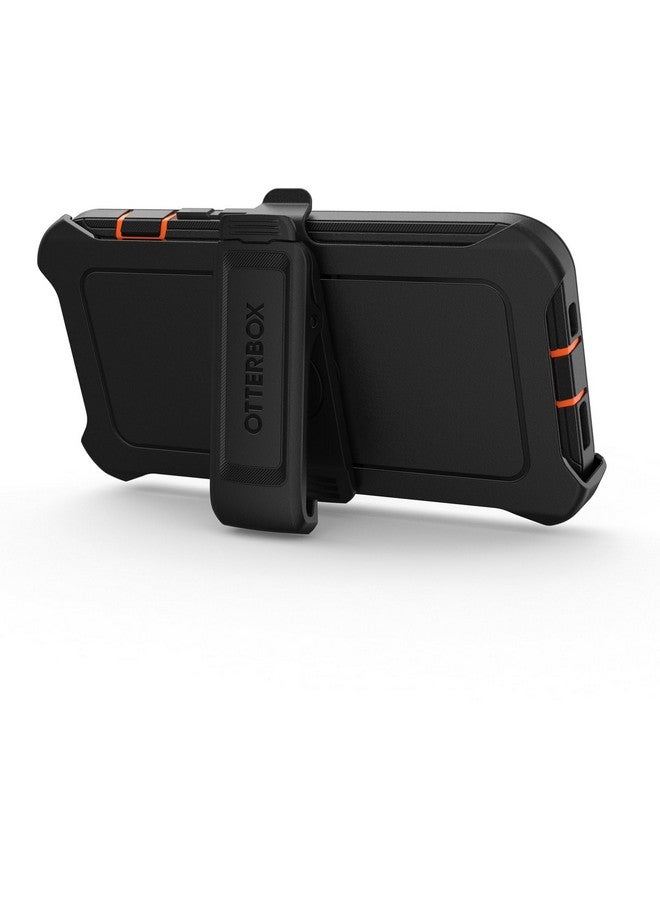 Otterbox OtterBox iPhone 15, iPhone 14, and iPhone 13 Defender Series Case - Realtree Edge (Blaze Orange/Black/RT Edge), Rugged & Durable, with Port Protection, Includes Holster Clip Kickstand  - Image 5