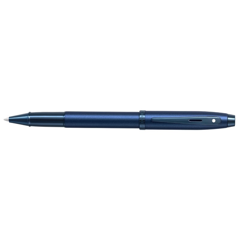 SHEAFFER Pen Sheaffer 100 E9371 Satin Blue With Pvd Blue Trims Rb - Image 5