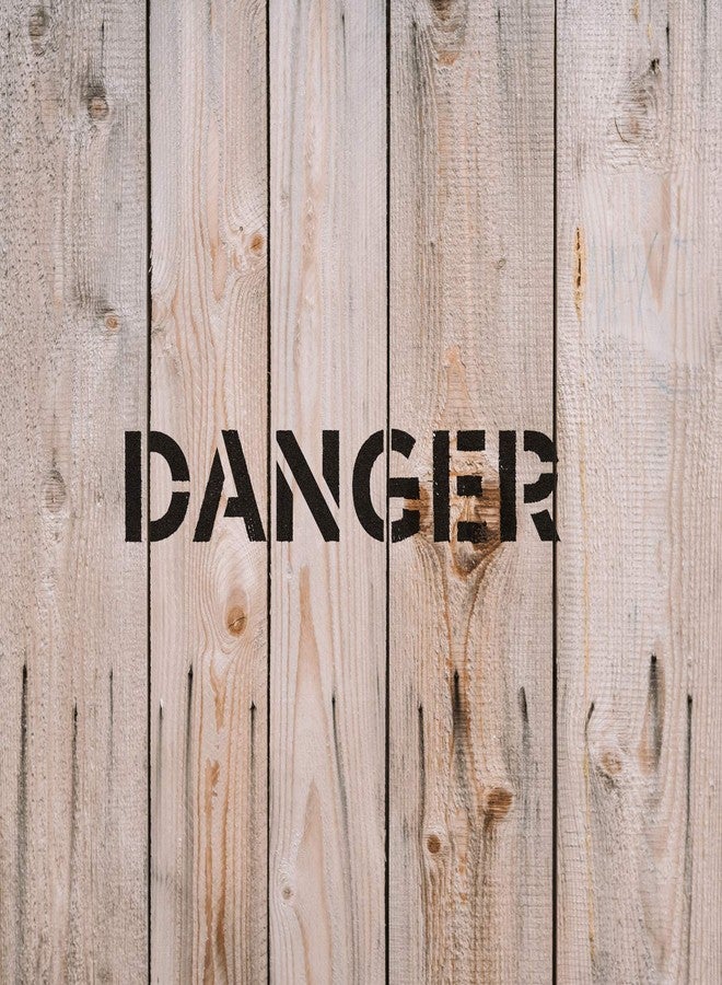 Stencil Revolution Danger Sign Stencil - Accurate Industrial Floor Markings with Specialized Stencils, Stencils for Canvas - Image 3