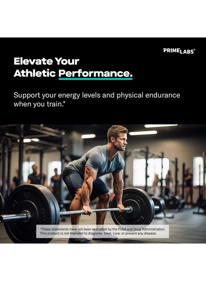 PRIME LABS Prime Labs L Arginine 1500mg - Nitric Oxide Supplement - Blood Flow, Energy, Strength, Endurance - 60 Count - Image 4