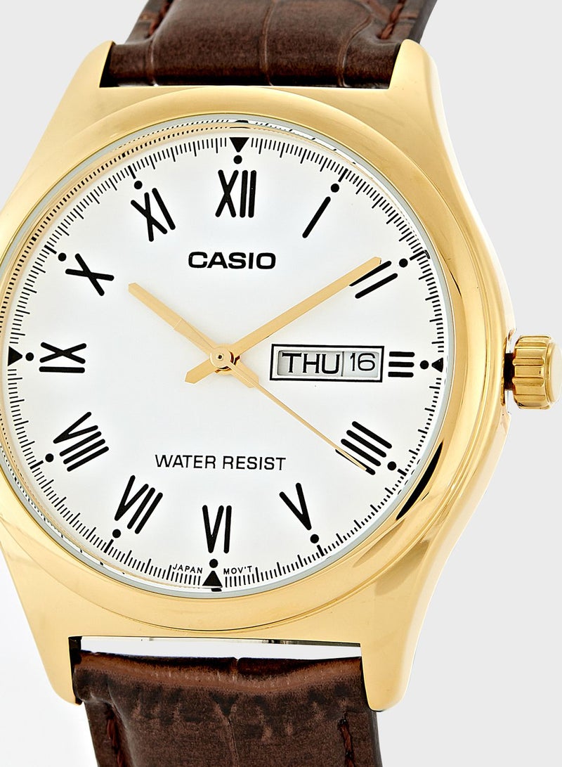 CASIO Mtp-V006Gl-7Budf Analog Watch - Image 2