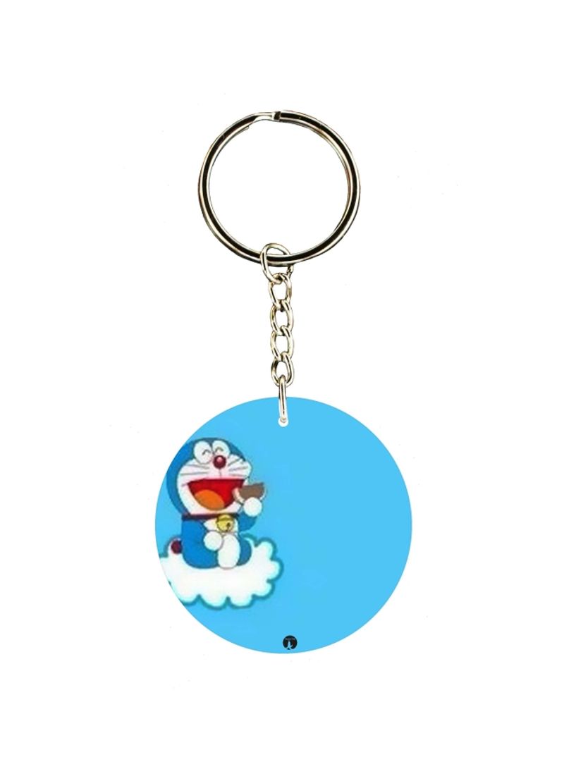 Doremon Printed Keychain