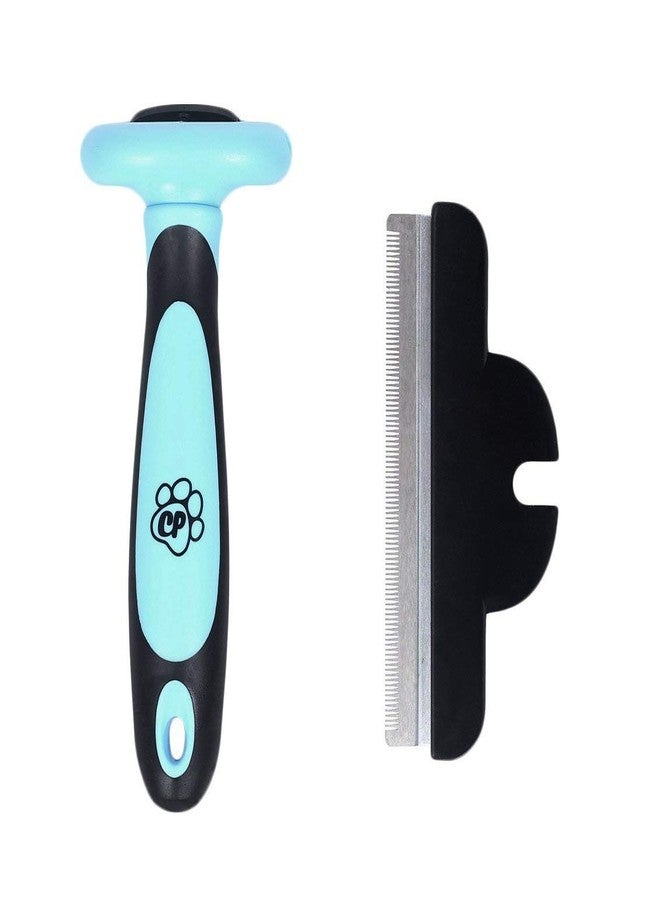 Chirpy Pets Pet Grooming Brush for Shedding, Long & Short Hair, Reduces Shedding by More Than 95%, Professional Deshedding Tool for Dog & Cat, Black - Image 2