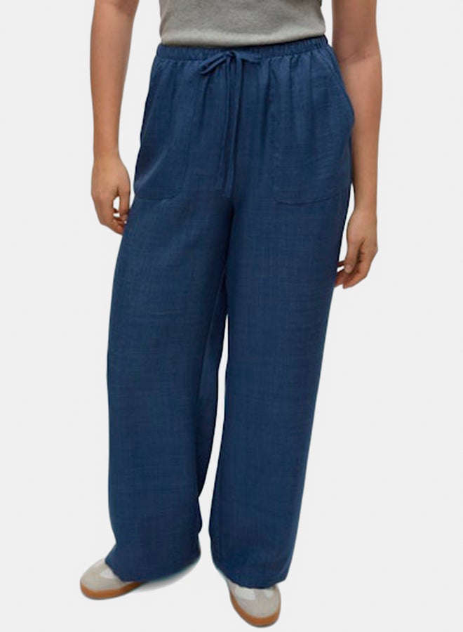 VERO MODA VERO MODA Womens Melaney Highwaist Loose Pant  - Image 2