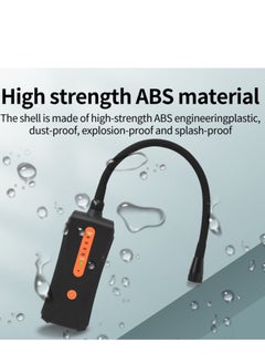 SYOSI Gas Leak Detector, Natural Gas Detector with Audible & Visual Alarm, Portable Gas Sniffer to Locate Combustible Gas Leak Sources Like Methane, Propane for Home(Orange)  - Image 5