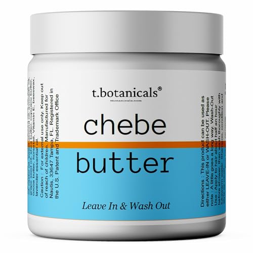 t.botanicals tbotanicals Chebe Butter for Hair Growth Thickening with Horsetail Lavender 8 oz - Image 2