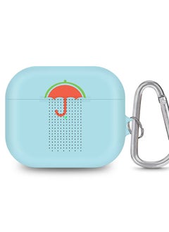 StylePods Case for Airpods 3rd Gen Case With Anti-Lost Keychain - Weeping Melon
