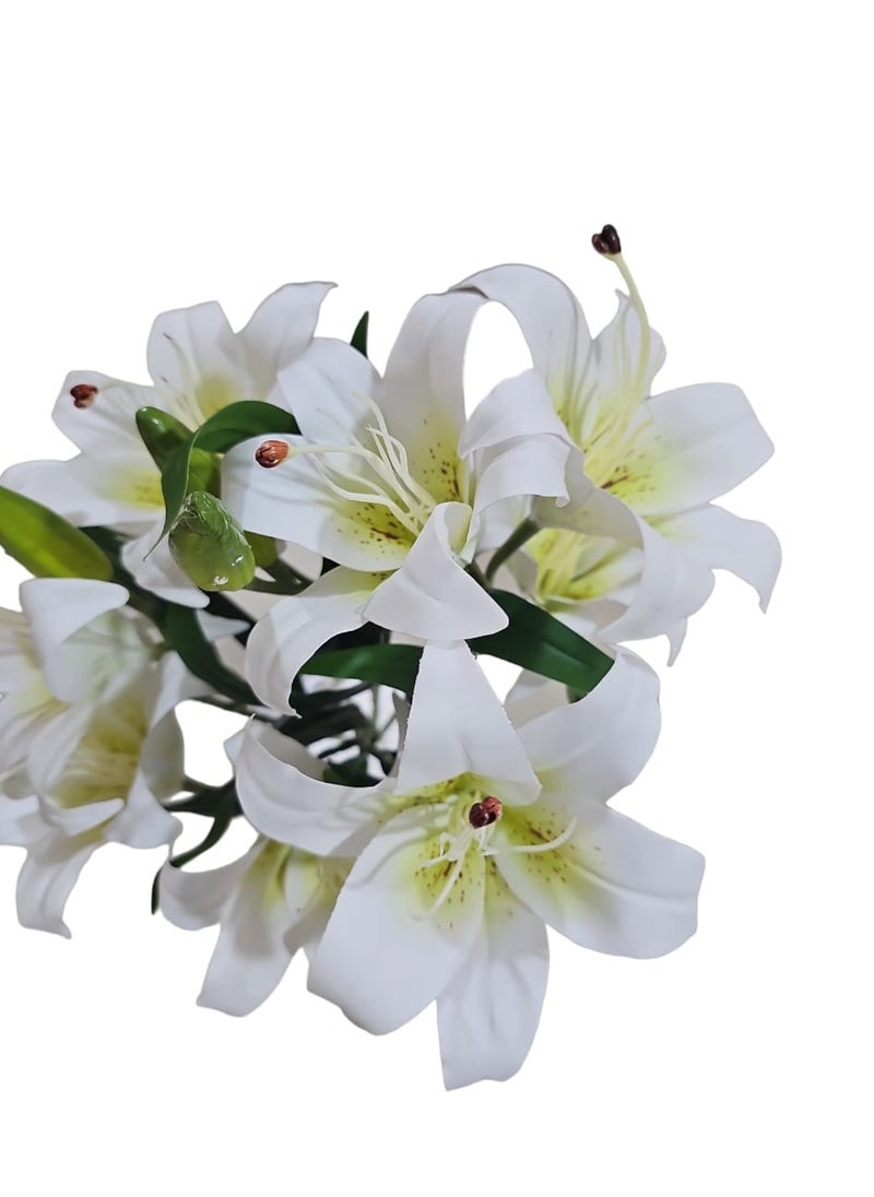 AL KHALDIYA Artificial tree planted in a green pot, 40 cm  - Image 2