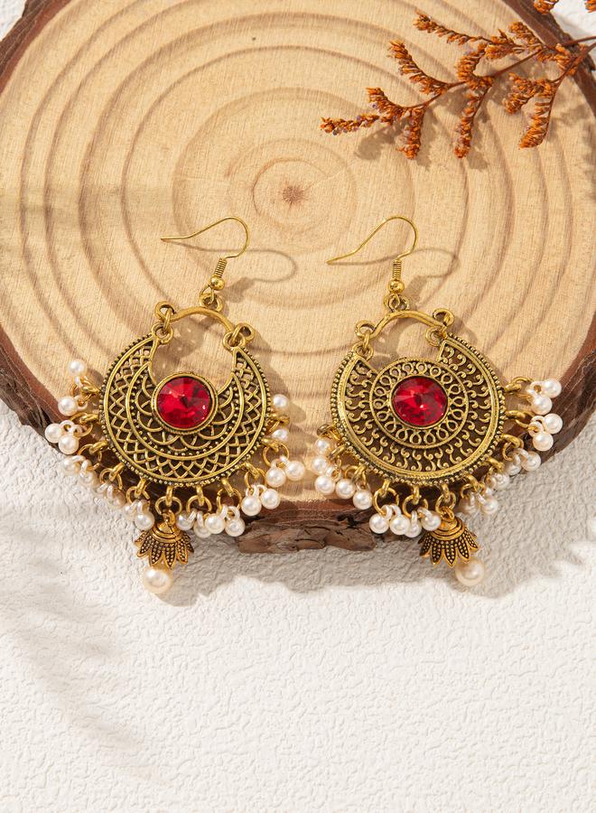 Take Two Beaded Dangle Earrings - Image 2