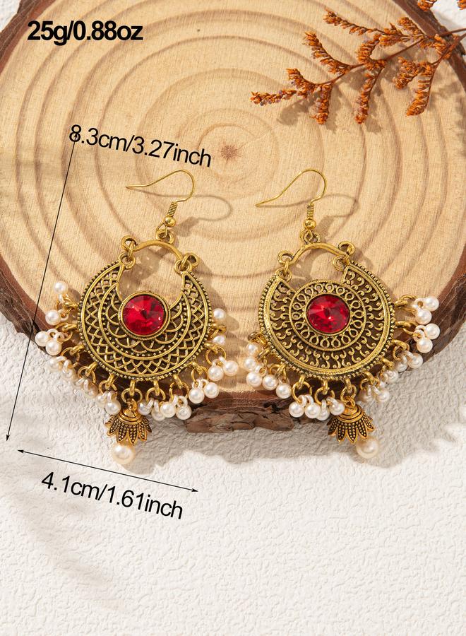Take Two Beaded Dangle Earrings - Image 4
