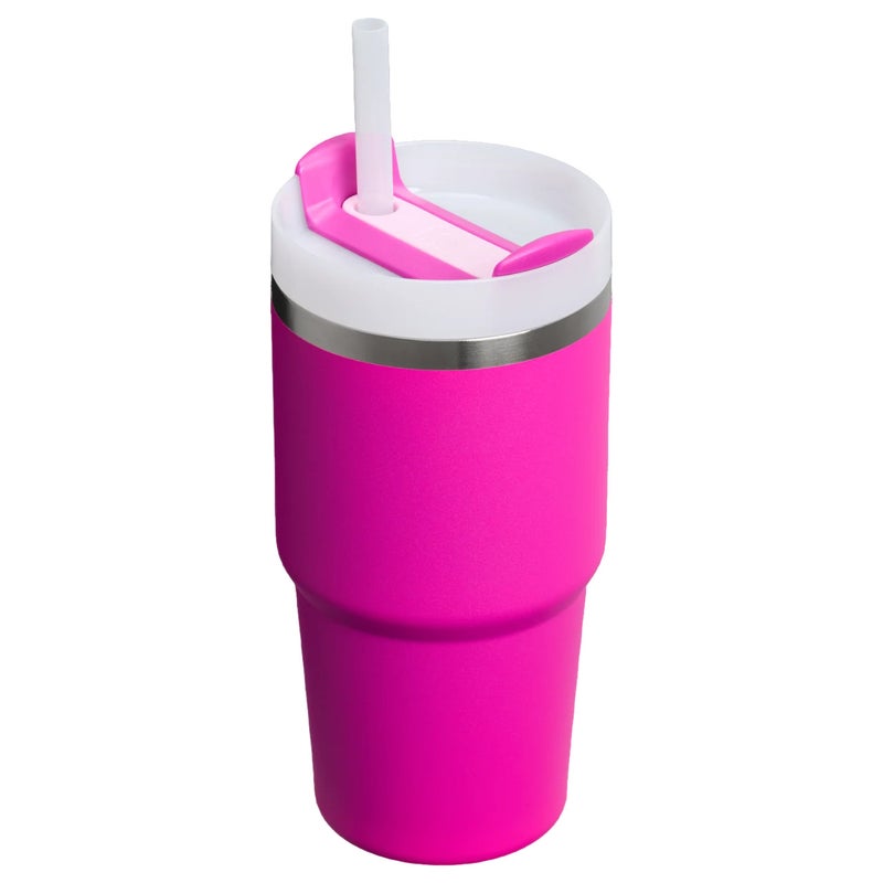 Stanley 20oz Stanley Quencher 2.0 Tumbler Insulated Travel Cup with Handle & Straw – Violet Blossom - Image 2