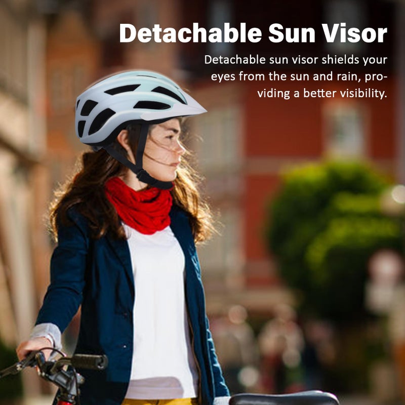 Bilaki Bike Helmet for Adults Women Men Youth Kids, Lightweight Mountain Road Bicycle Cycling Helmets with Adjustable Dial & Removable Visor - Image 5