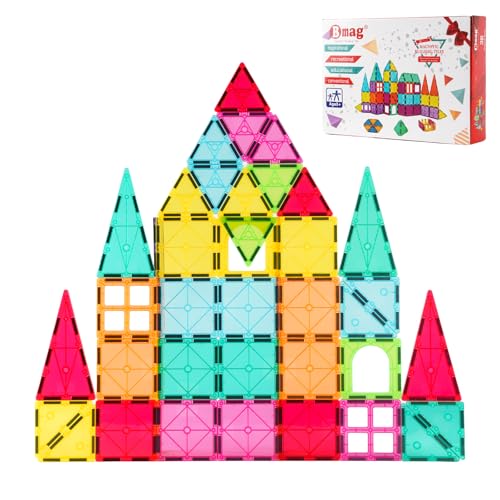 Bmag Magnetic Tiles 36 PCS Building Blocks for Toddlers 3D Magnet STEM Educational Learning Building Blocks for Kids Children Stacking Montessori Toys Gifts for Boys Girls - Image 1