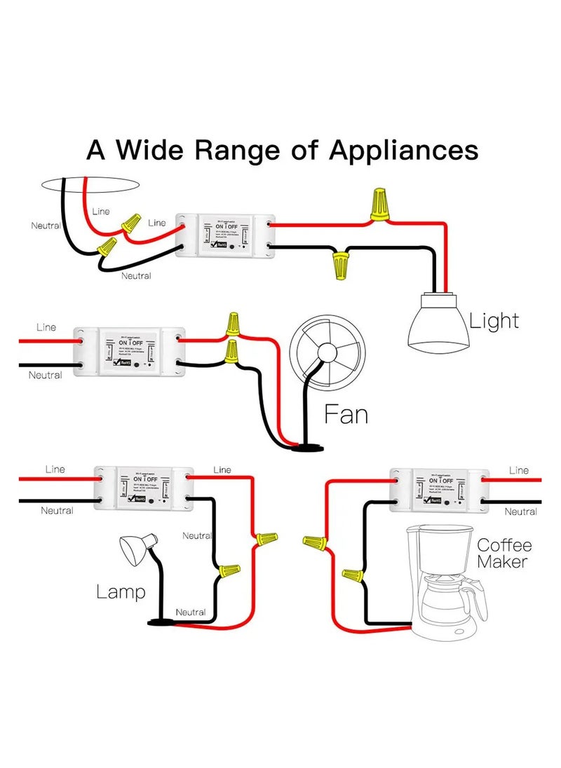TUYA 1 Gang Wifi Tuya Smart Switch  - Image 1