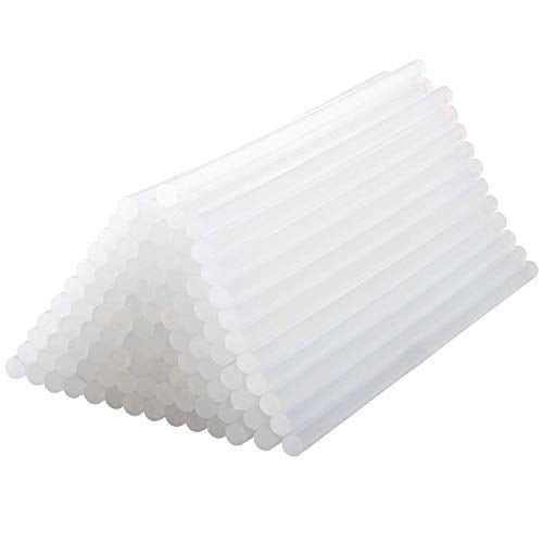 Fadman Hot Melt Electric Heating Glue Stick Flexible for DIY, Decoration, Sealing and Quick Repairs (Transparent, 11X177mm, 58 Sticks) - Image 1