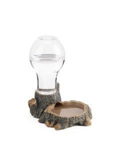 Navaris Navaris Reptile Water Dispenser - 13.5 fl oz (400ml) Bearded Dragon Water Bowl - Large Food Dish for Tortoise - Bowls for Reptiles & Amphibians  - Image 1