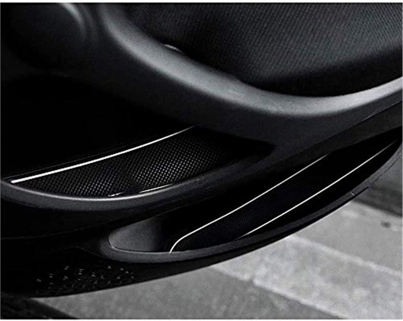 QASULER Non-Slip Rubber Mats for Smart Forfour - Image 3