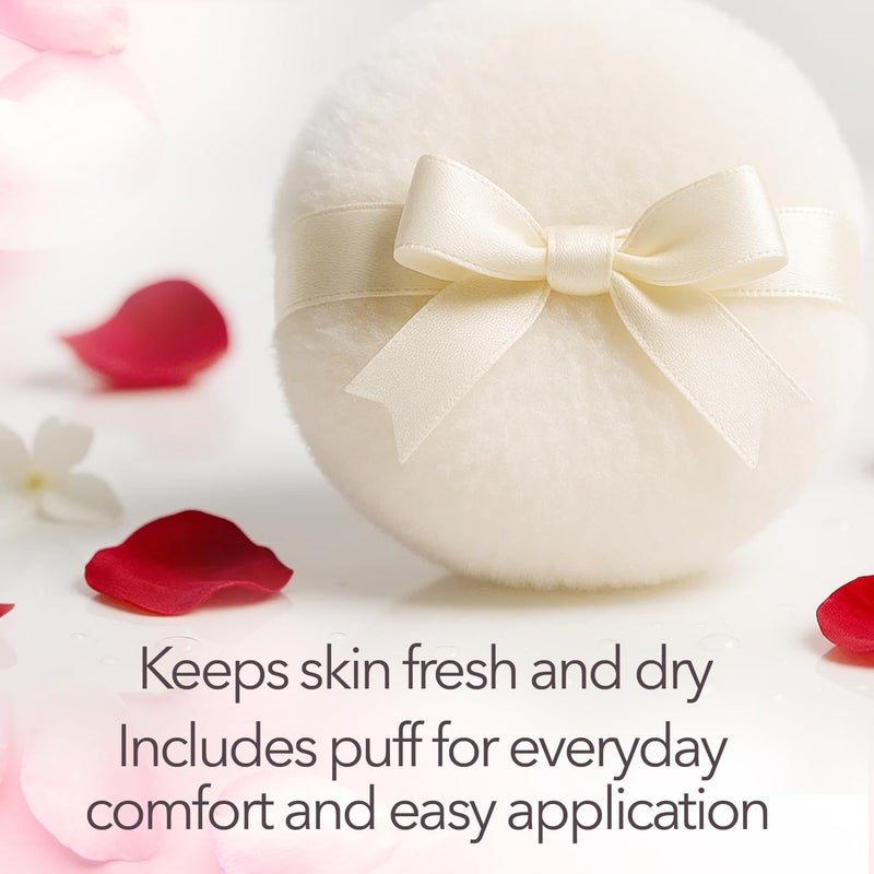 maja بودرة التلك المعطرة ماجا - تهدئ، تنعم، تخفف الحكة، تحافظ على جفاف وانتعاش البشرة، بودرة جسم ملساء للنساء، بودرة عطرية، بودرة تالكم، 5.3 أونصة، 1 علبة - Image 3