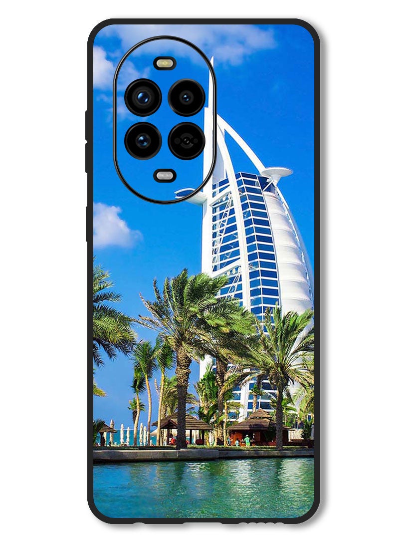 Theodor Case Compatible with Huawei Nova 13 Pro Protection Shockproof Bumper Cover Dubai Tower - Image 1