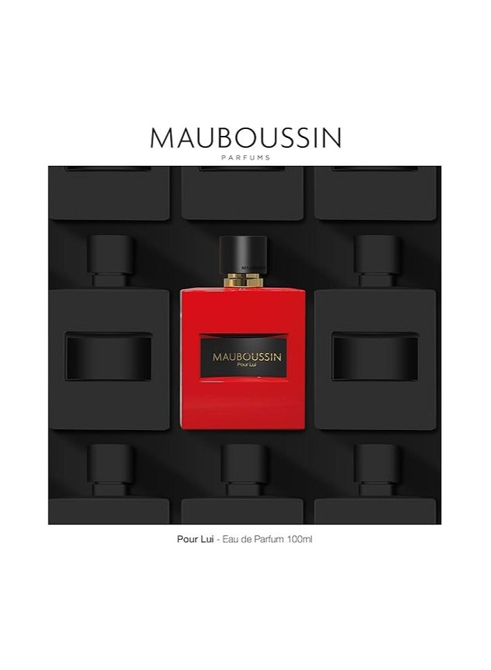 موبوسين MAUBOUSSIN POUR LUI IN RED H EDP 100 ML - Image 2