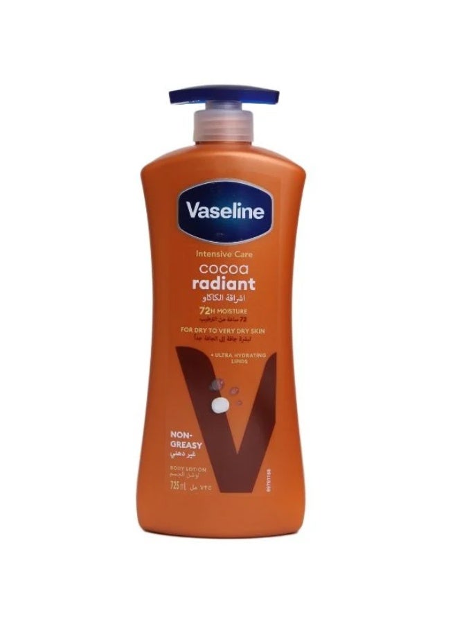 فازلين لوشن الجسم إشراقة الكاكاو من ڤازلين - 725 مل